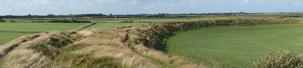 Rundblick von der Lembecksburg in Borgsum