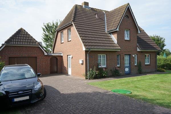 Nordostansicht der Ferienwohnung